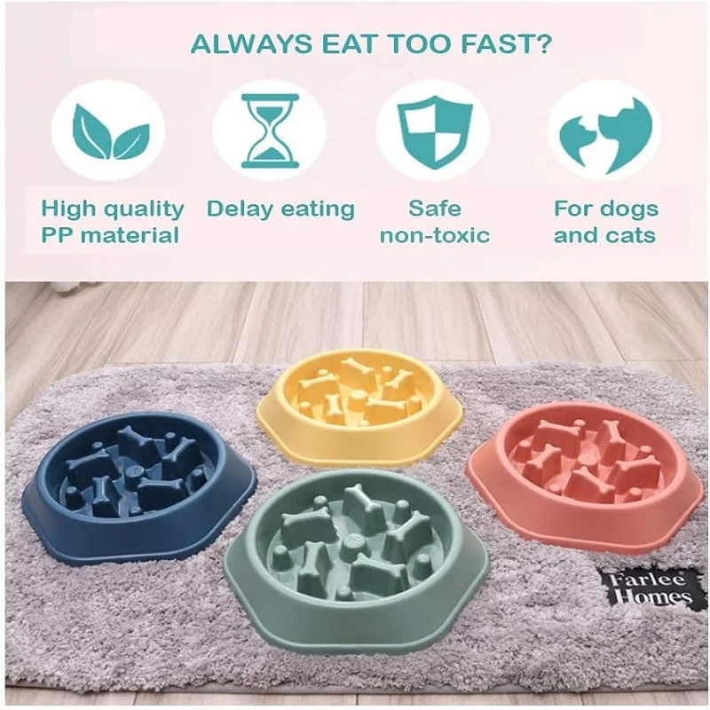 Slow Feeder Dog Bowl Non Slip  - Royal Canin Food Medium ulasan dan harga