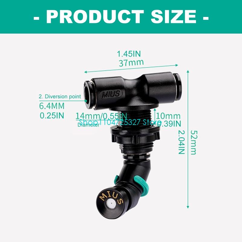 D8KF Rainforests Tanks Fog Spr - Misting Nozzle Reptile ulasan dan harga